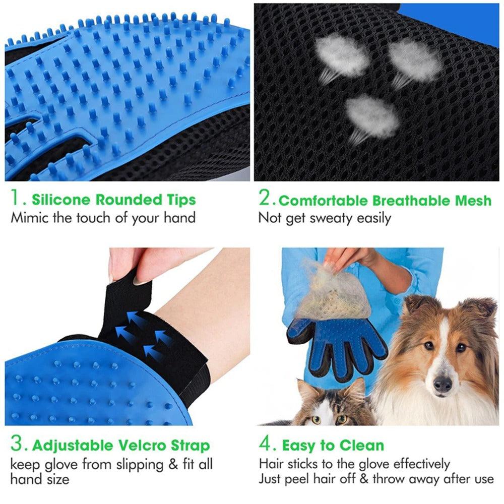 Pet Perfect Grooming Glove: The Ultimate Hair Remover And Massager For