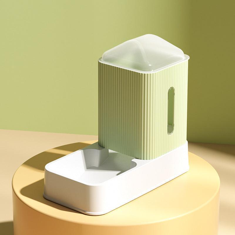 Automatic Pet Feeder With Hygienic Drinking System