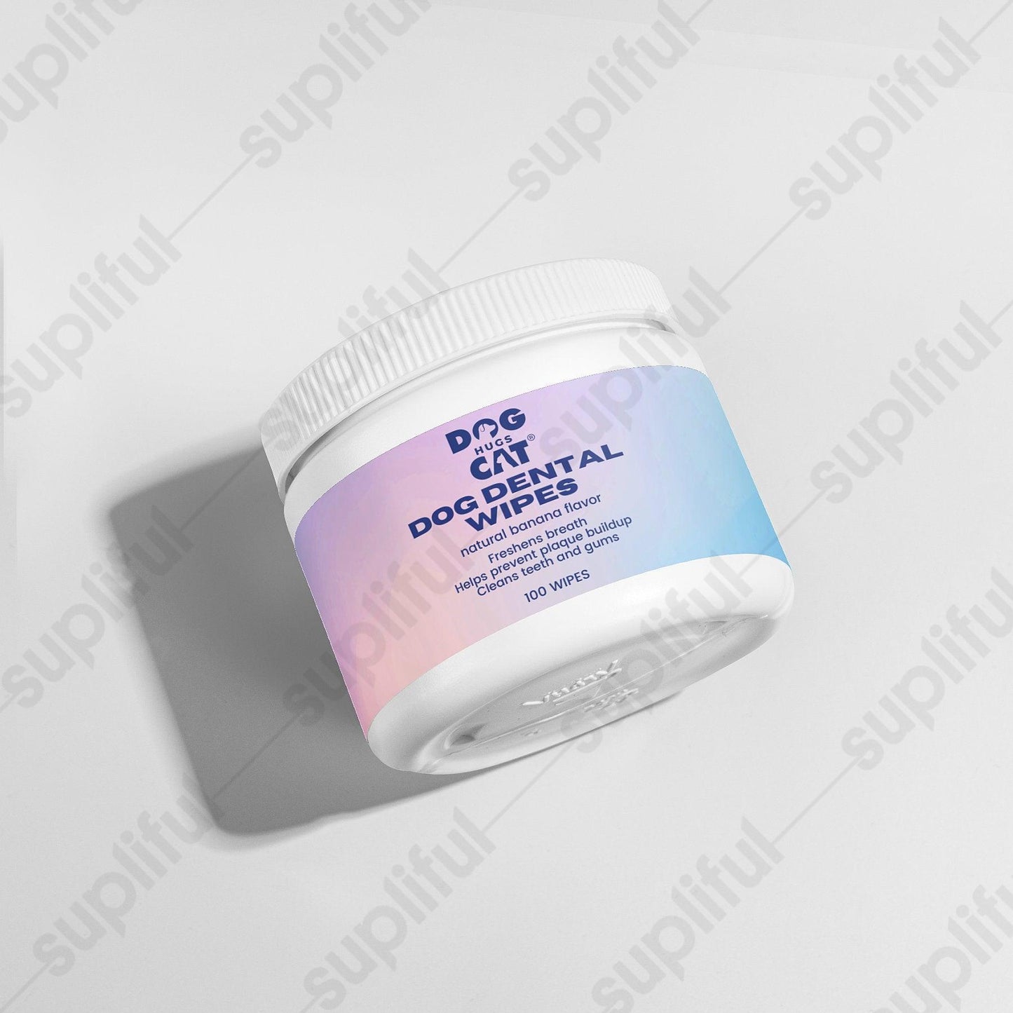 Dog Hugs Cat - Dog Dental Wipes