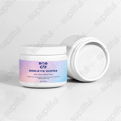 Dog Hugs Cat - Dog Eye Wipes
